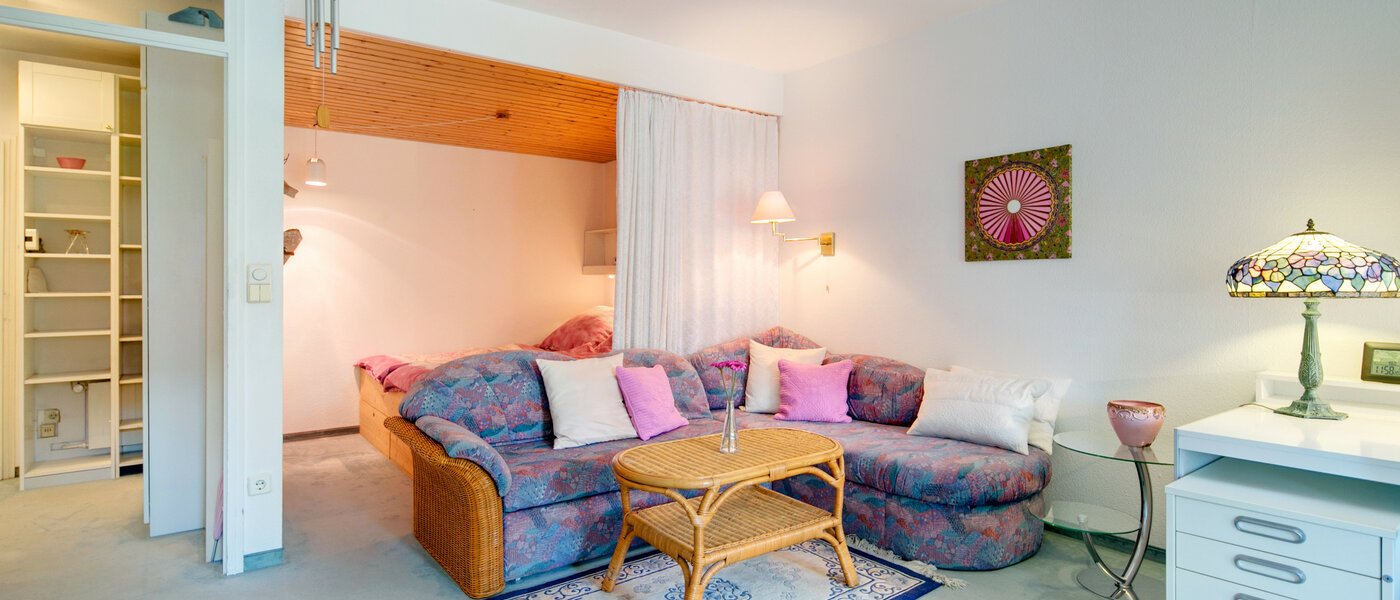 квартира München Sendling-Westpark 04 гостиная 8053