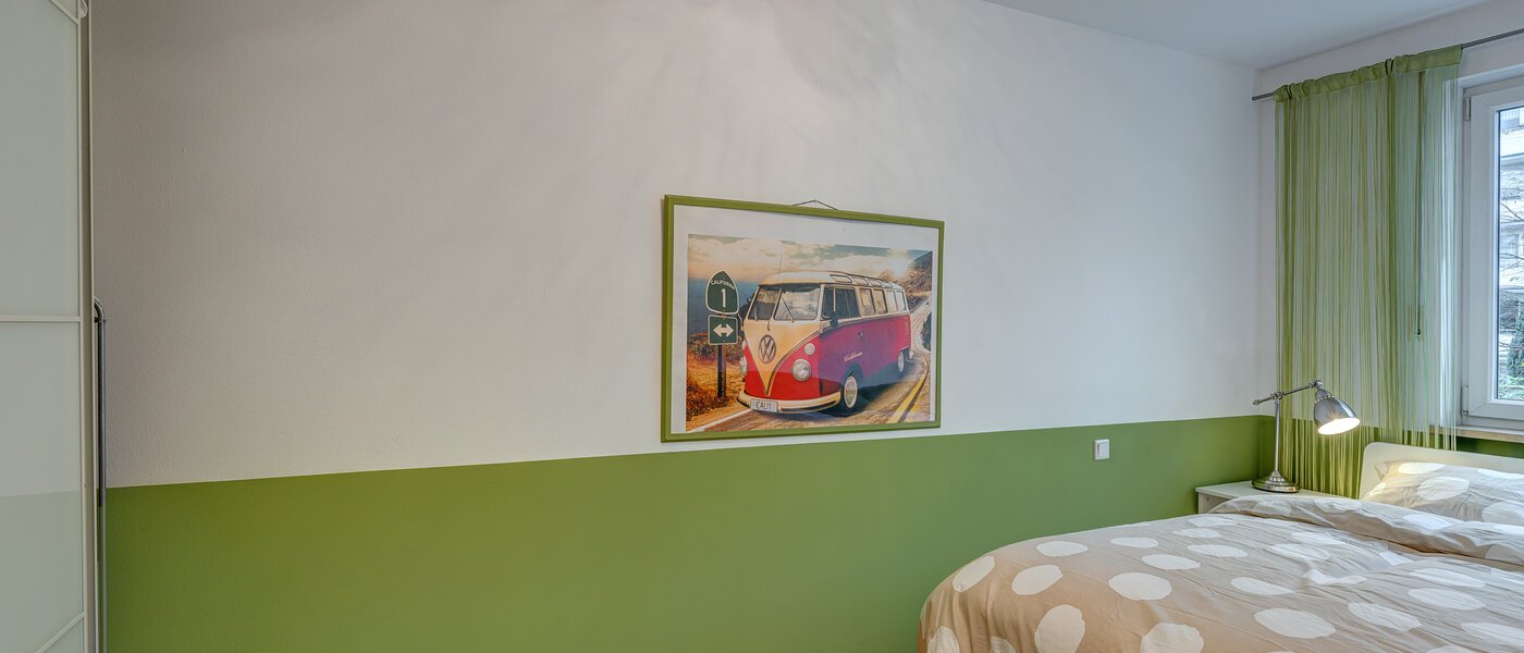 квартира München Giesing 03 спальная комната 8056