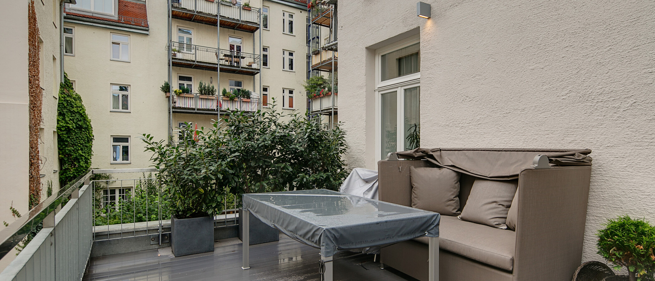 квартира München Haidhausen 01 терраса 8064