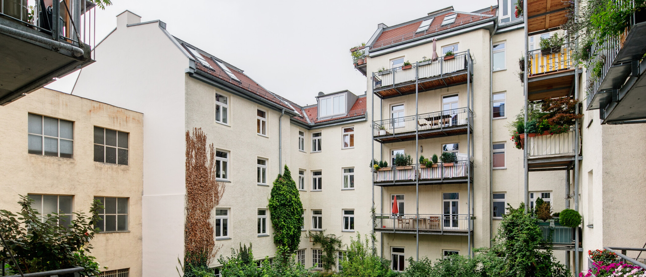 квартира München Haidhausen 01 вид из окна 8064