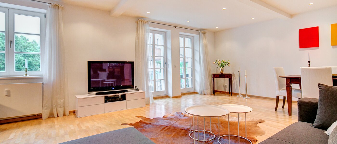 квартира München Glockenbachviertel 05 гостиная 8066