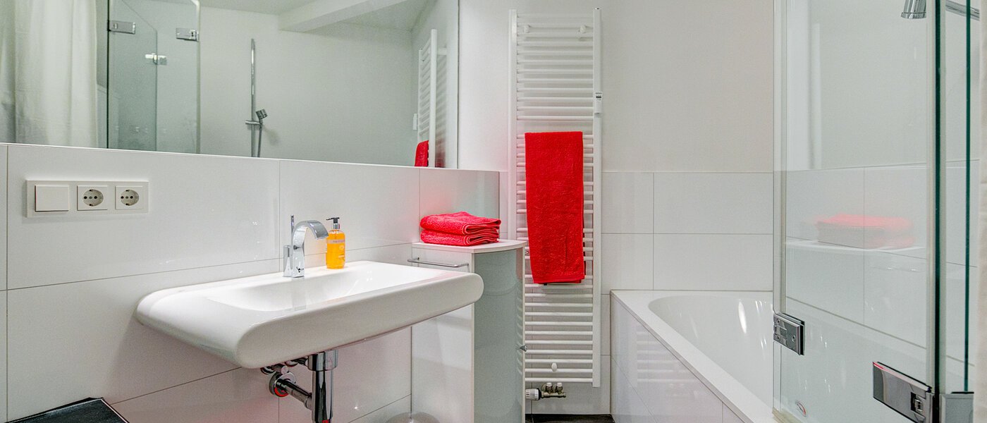 квартира München Glockenbachviertel 01 ванная комната 8066