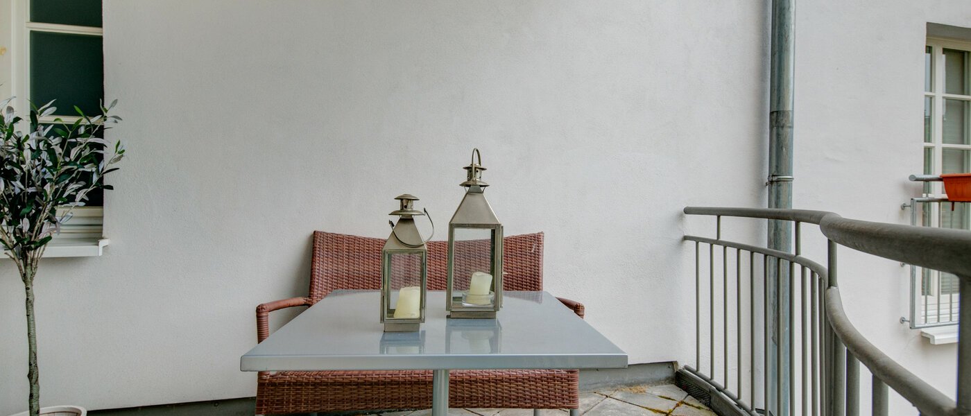 квартира München Glockenbachviertel 02 балкон 8066