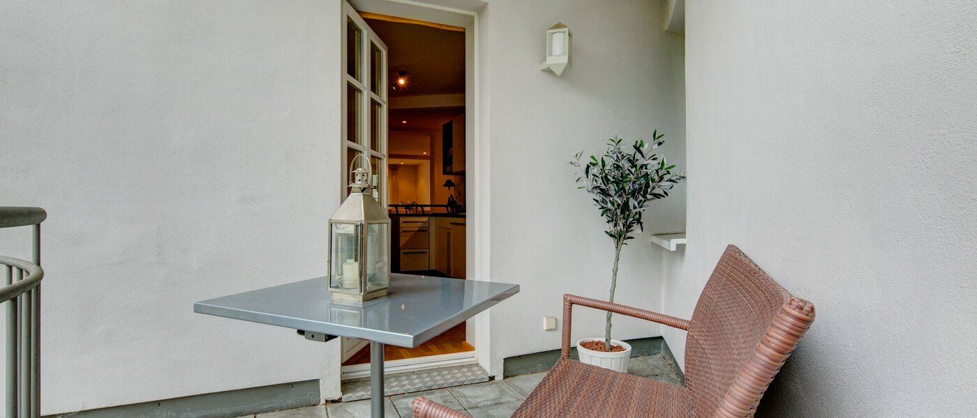 квартира München Glockenbachviertel 03 балкон 8066