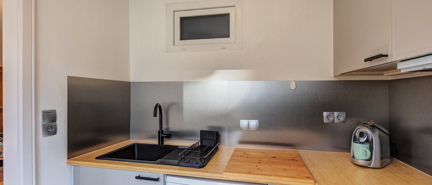 квартира München Schwabing-Nord (zw. Belgrad- & Leopoldstraße) 02 кухня 8072