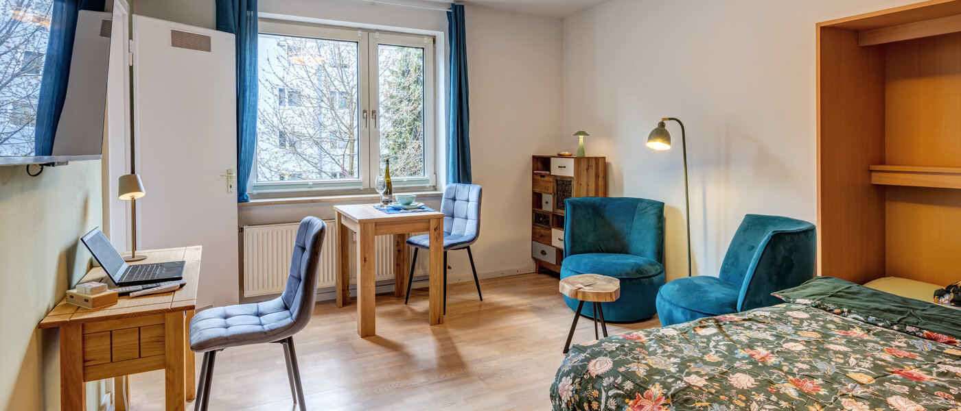 квартира München Schwabing-Nord (zw. Belgrad- & Leopoldstraße) 01 жилое пространство 8072