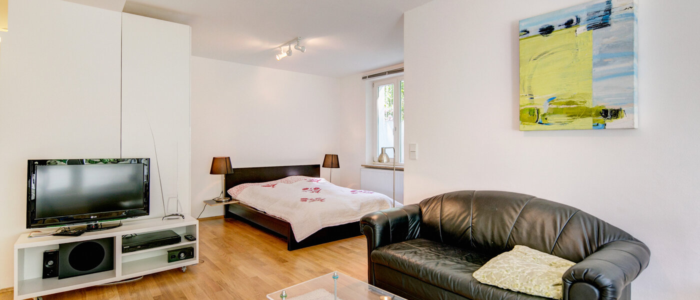 квартира München Nymphenburg 05 гостиная 8077