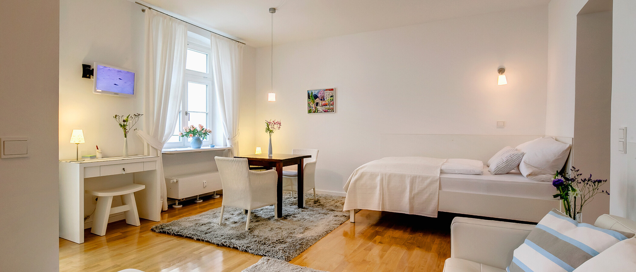 квартира München Ludwigsvorstadt 04 гостиная 8085