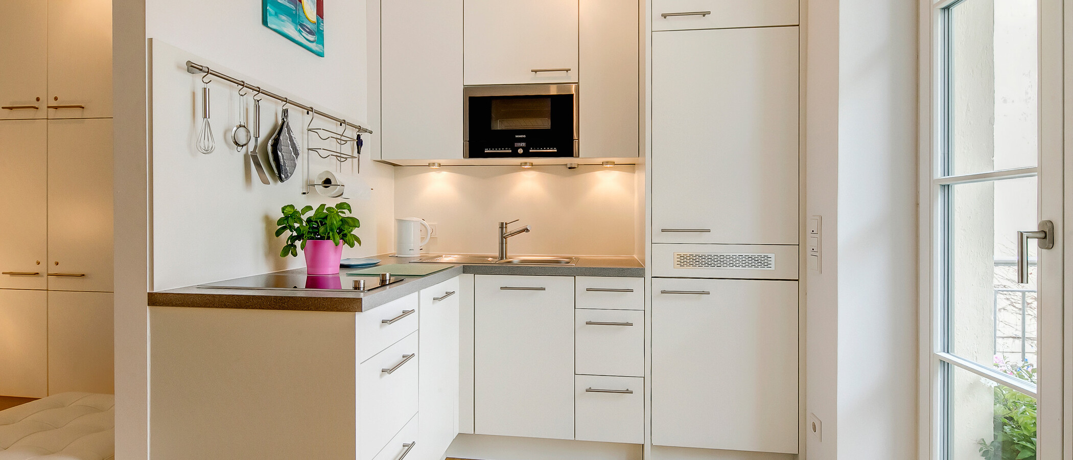 квартира München Ludwigsvorstadt 01 кухня 8085