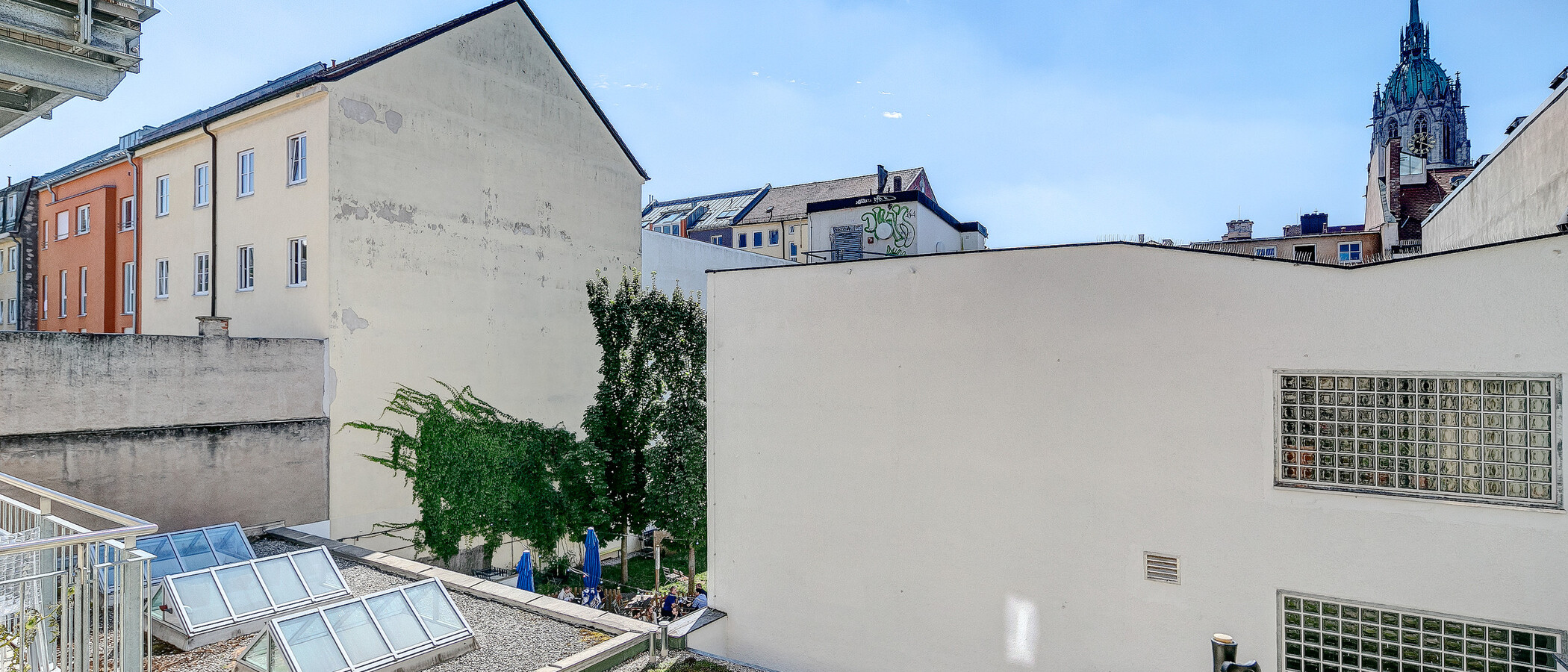 квартира München Ludwigsvorstadt 01 вид из окна 8085