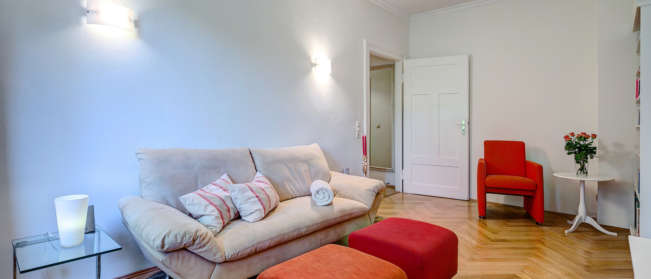 квартира München Schwabing 04 гостиная 8088