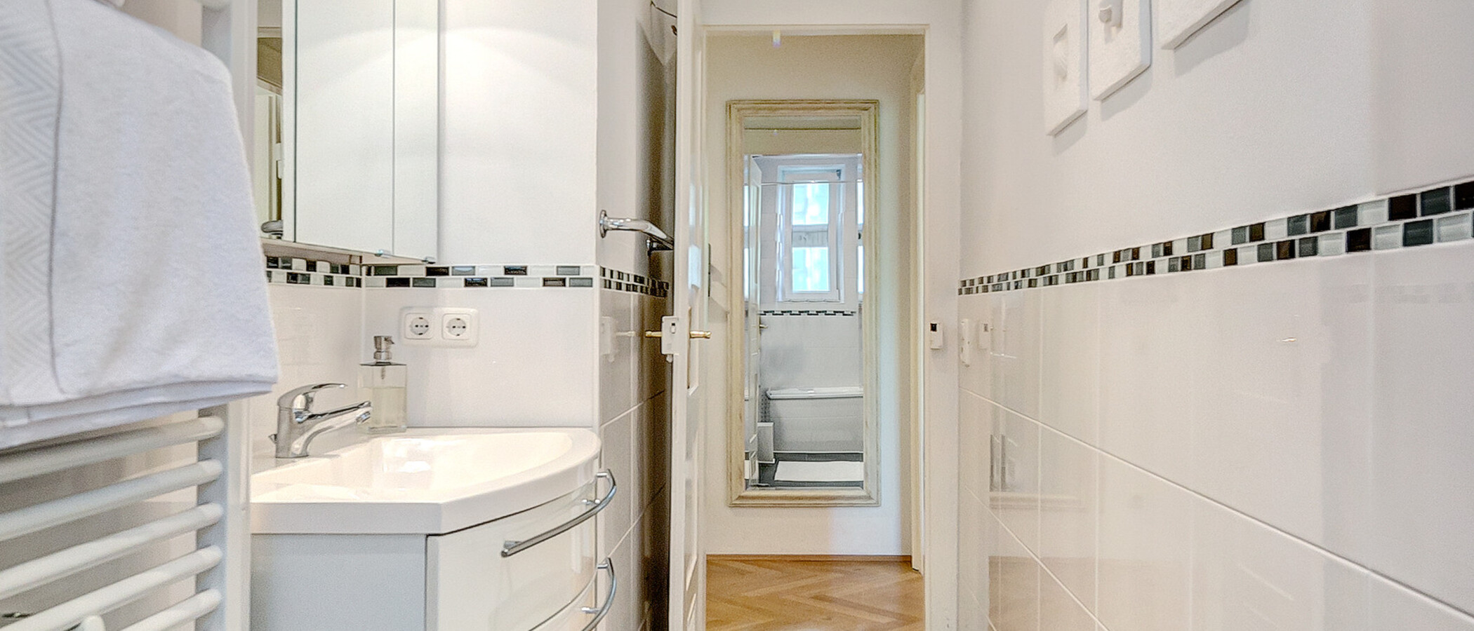 квартира München Schwabing 01 ванная комната 8088