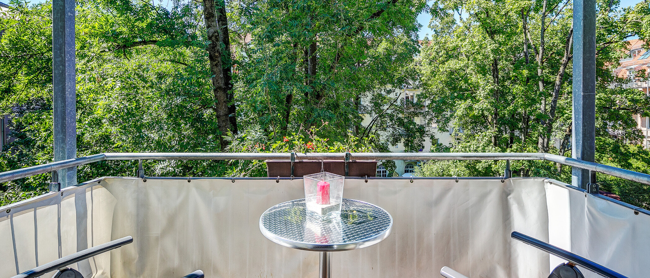 квартира München Schwabing 01 балкон 8088
