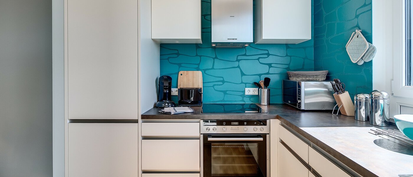 квартира München Nymphenburg 02 кухня 8090