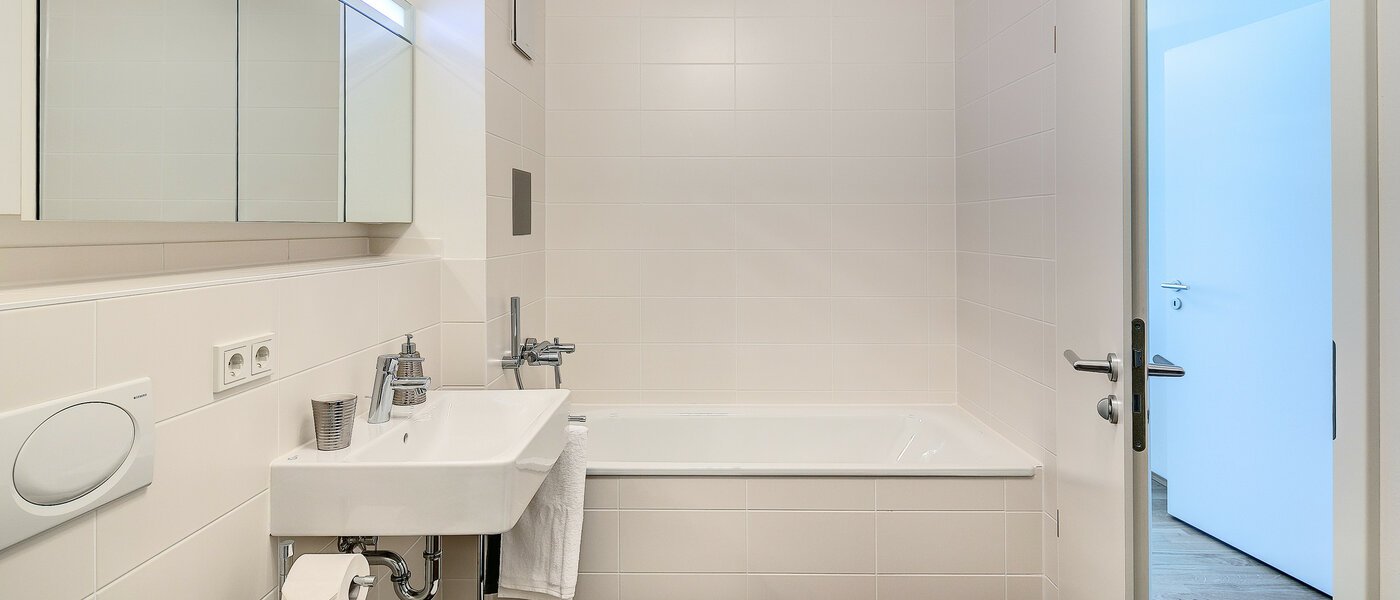 квартира München Nymphenburg 01 ванная комната 8090