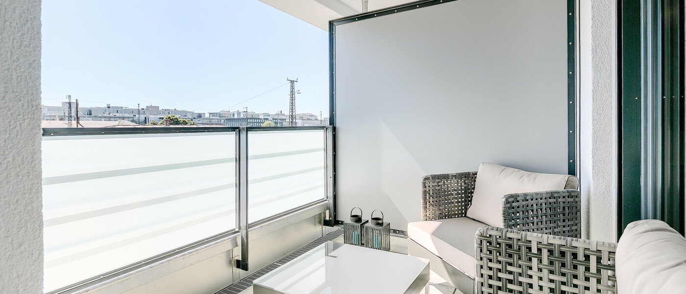 квартира München Nymphenburg 01 балкон 8090