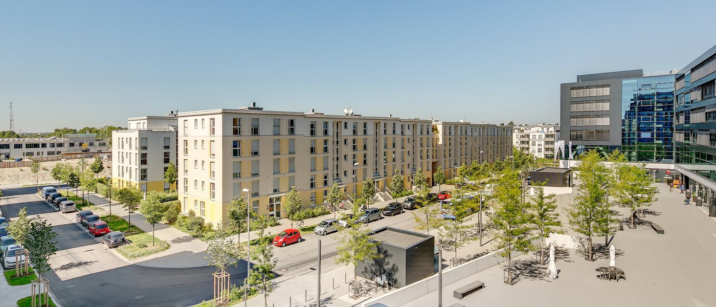 квартира München Nymphenburg 02 вид из окна 8090