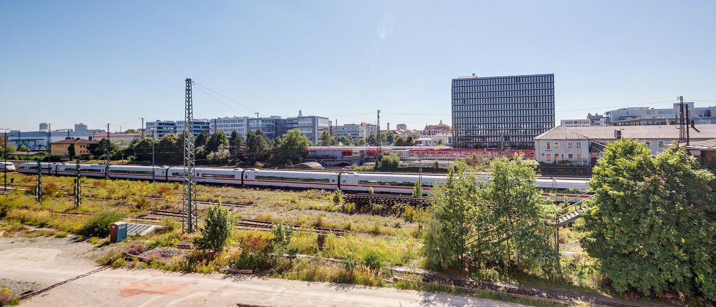 квартира München Nymphenburg 03 вид из окна 8090