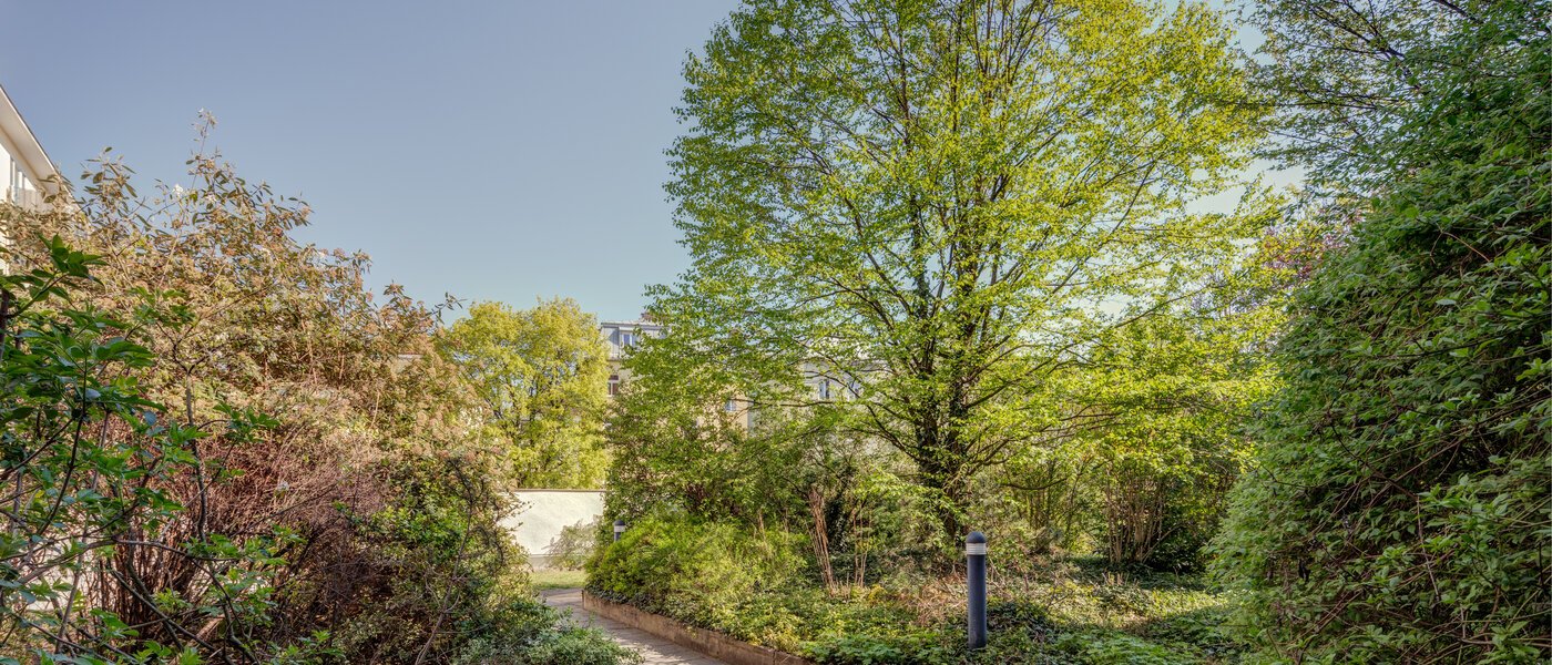 квартира München Untergiesing 01 внутренний двор  8114