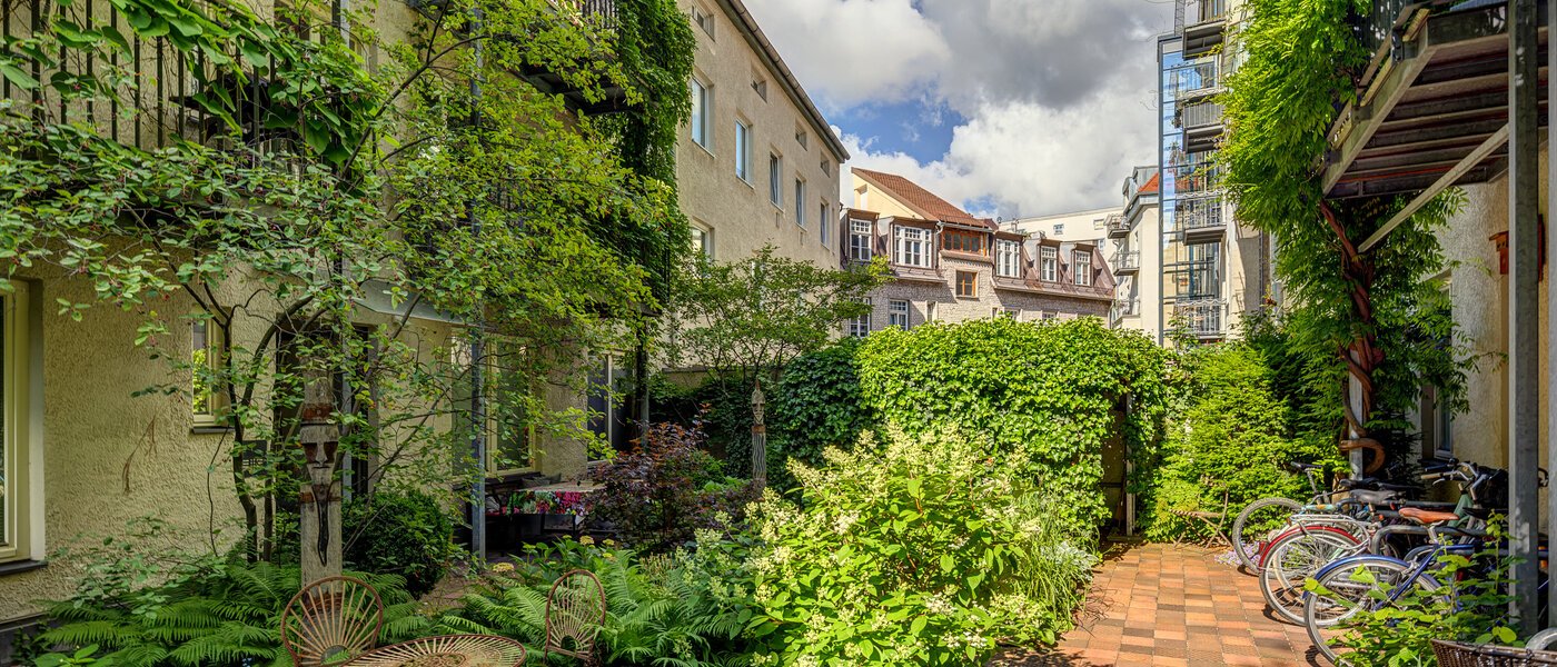 квартира München Altstadt 02 внутренний двор  8141