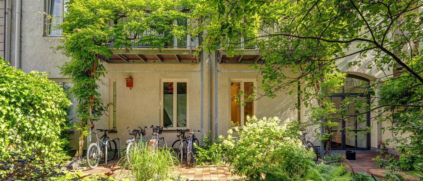 квартира München Altstadt 03 внутренний двор  8141