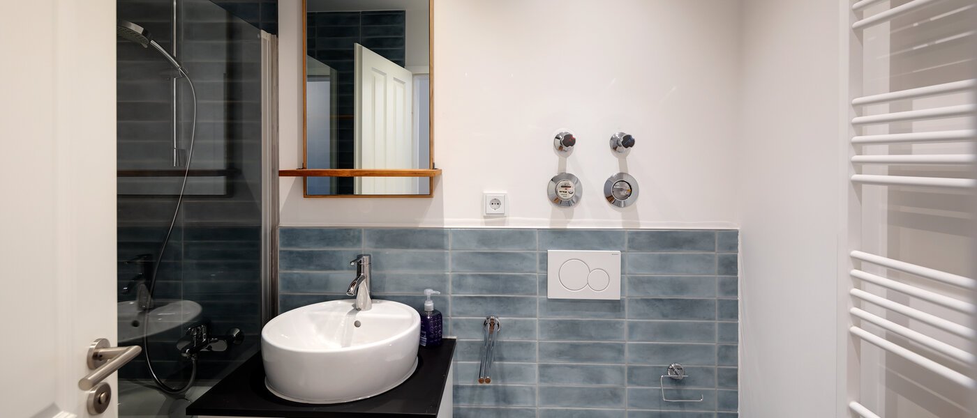 квартира München Ramersdorf 01 ванная комната 8151