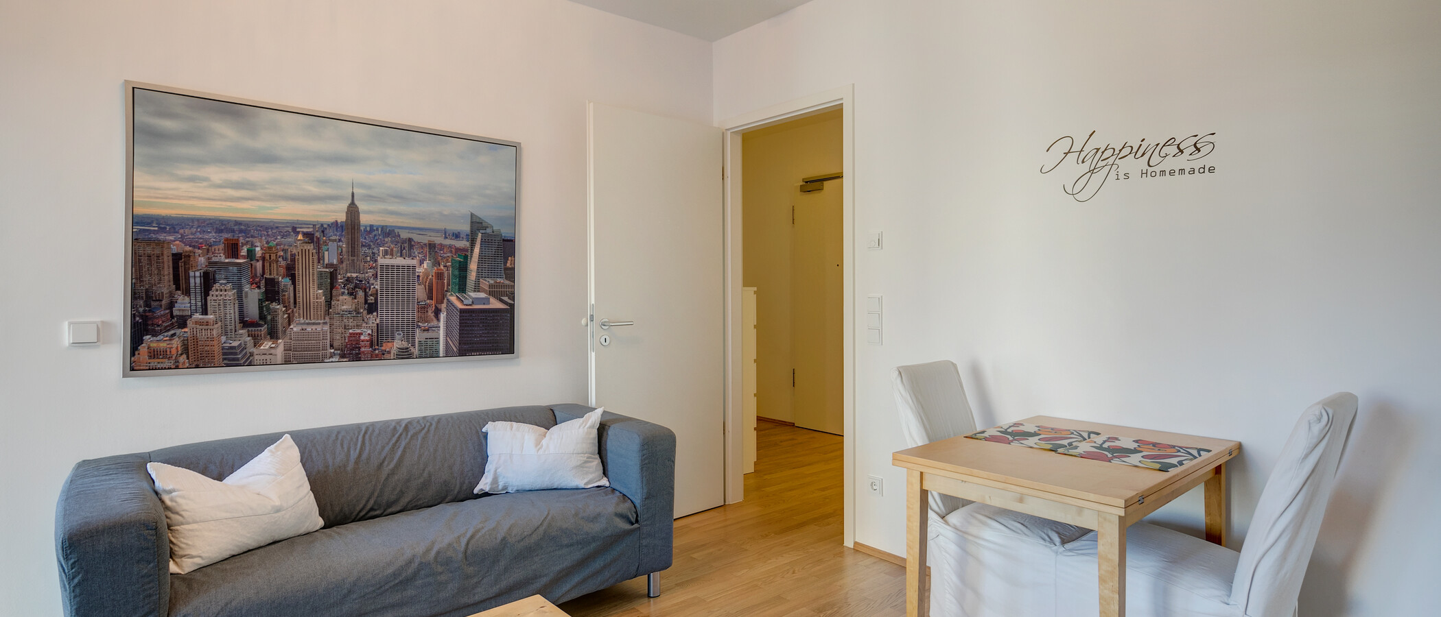 квартира München Schwabing 02 гостиная 8156