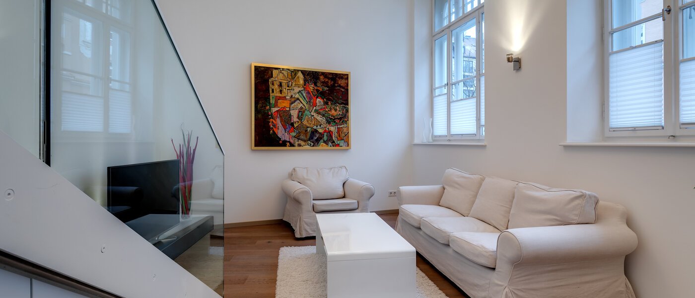 квартира-галерея München Maxvorstadt 03 гостиная 8163