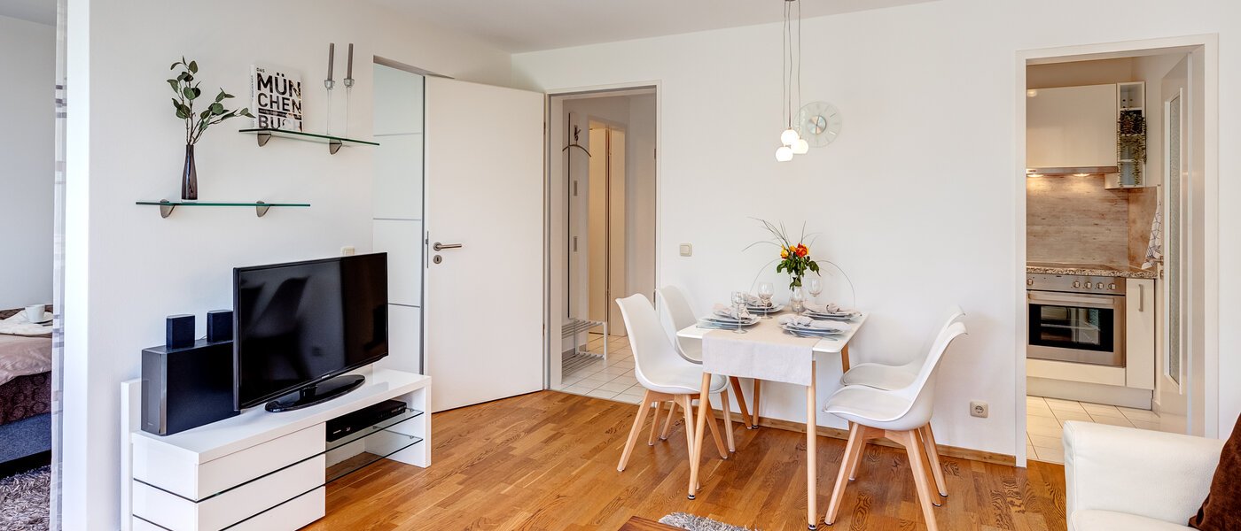 квартира с садом Haar 03 жилое пространство 8167