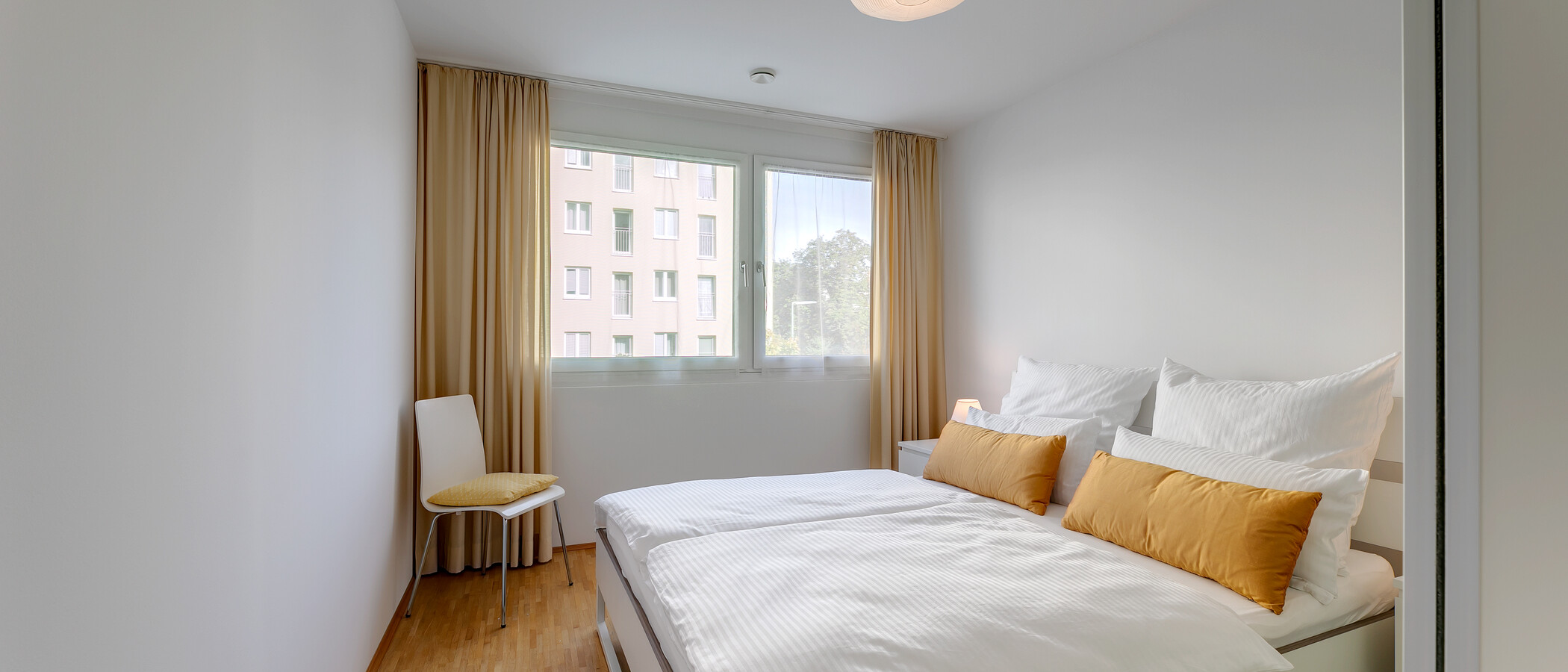 квартира München Haidhausen 01 спальная комната 8177