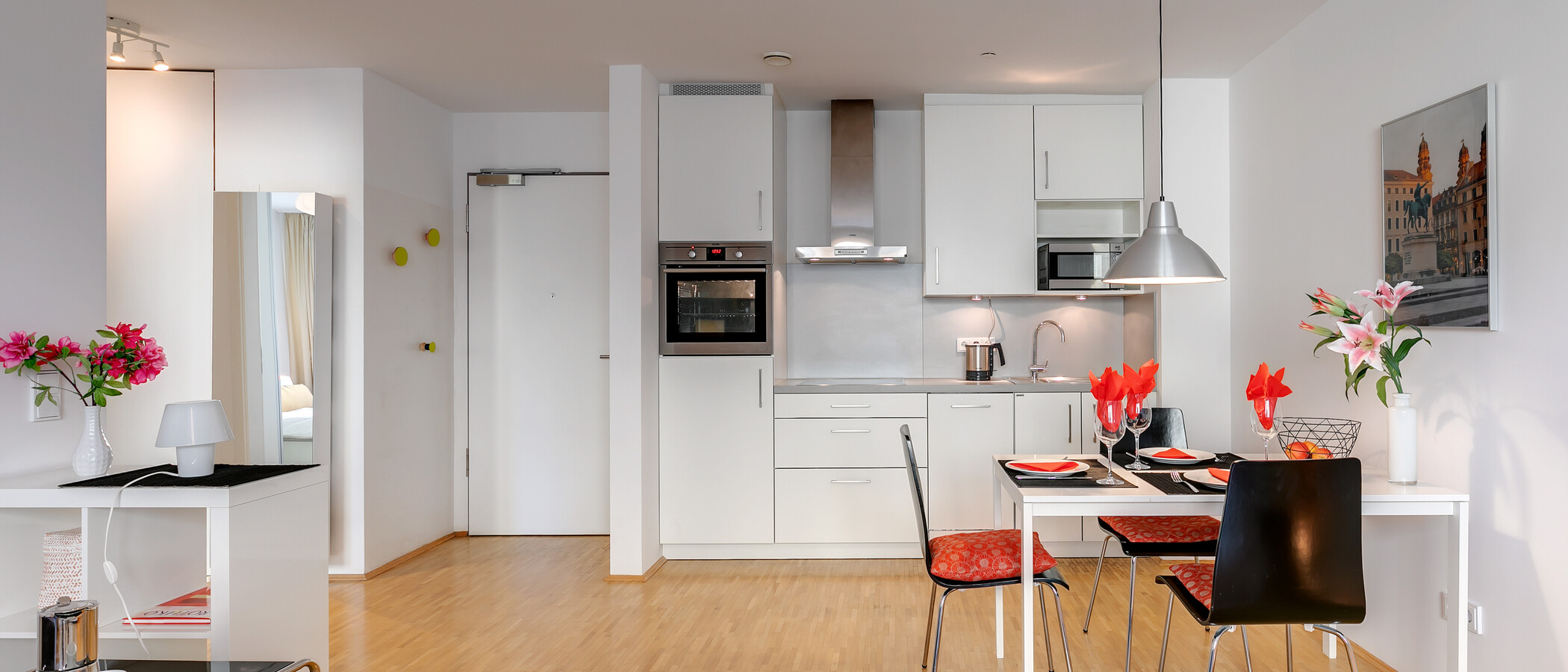 квартира München Haidhausen 04 жилое пространство 8177