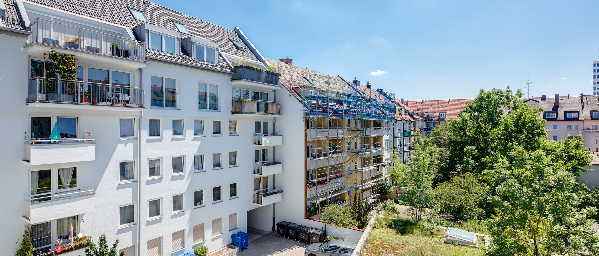 квартира München Giesing 02 вид из окна 8188