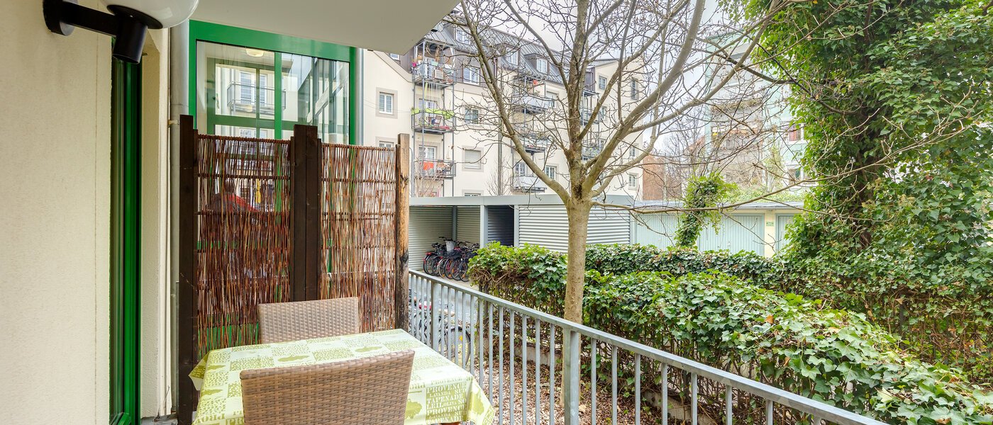 квартира München Thalkirchen 01 балкон 8190