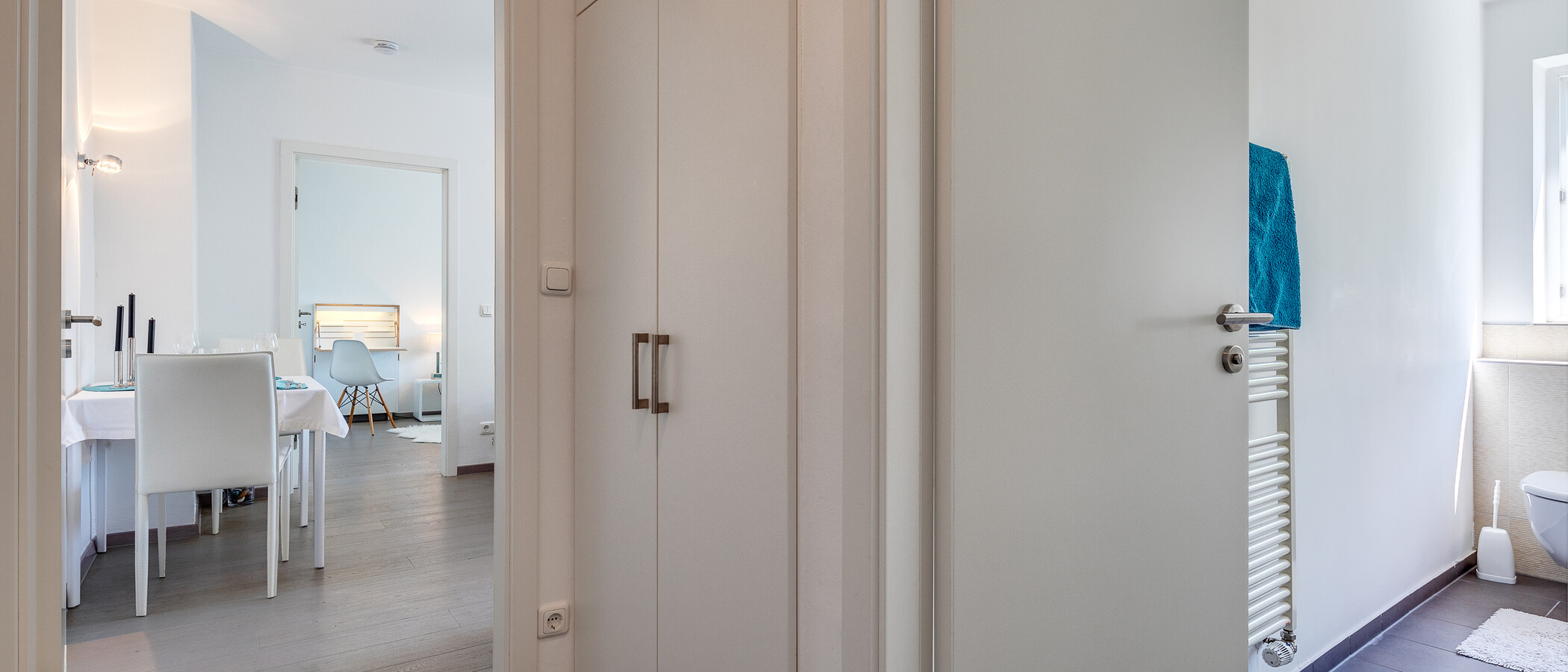 квартира München Schwabing 01 коридор 8204