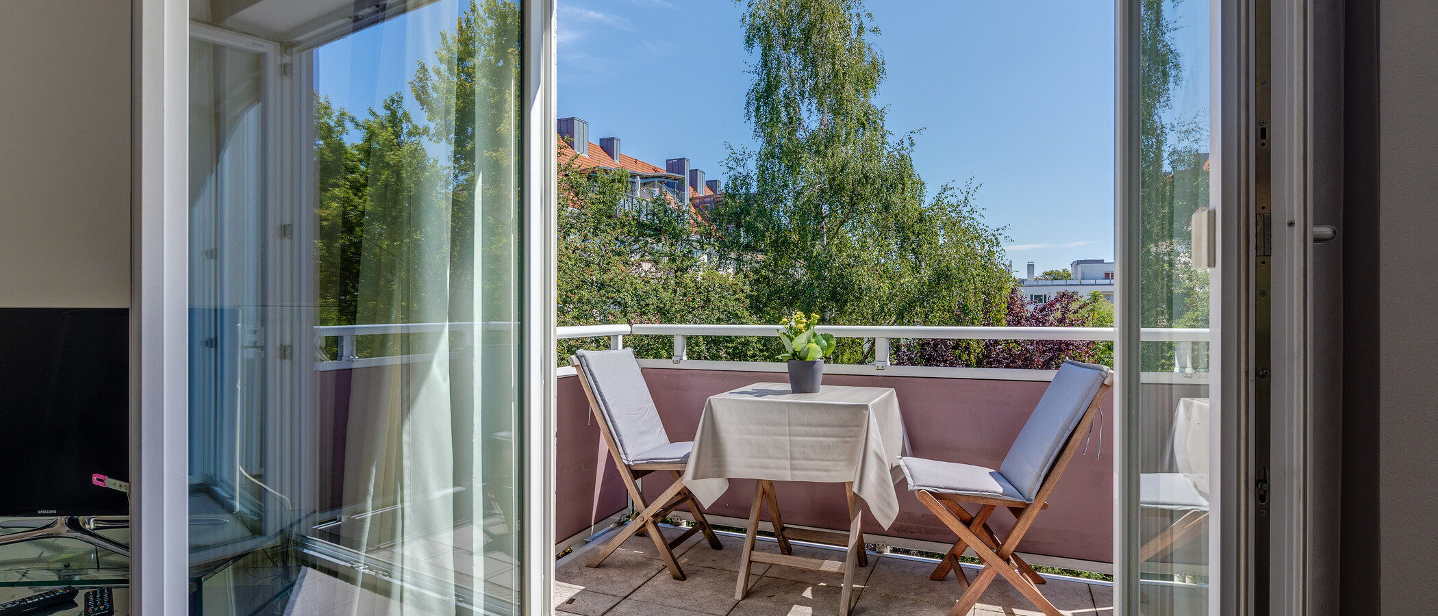 квартира München Schwabing 02 балкон 8204