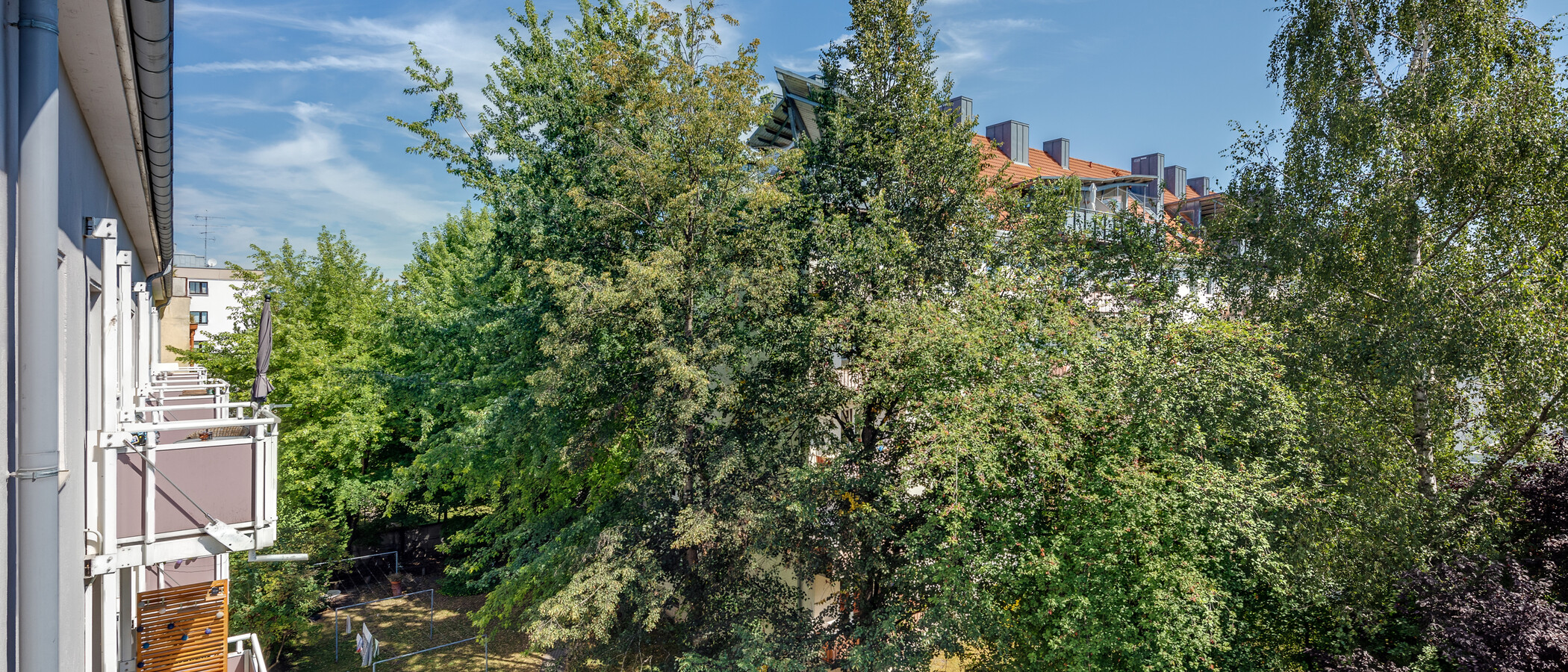 квартира München Schwabing 01 вид из окна 8204