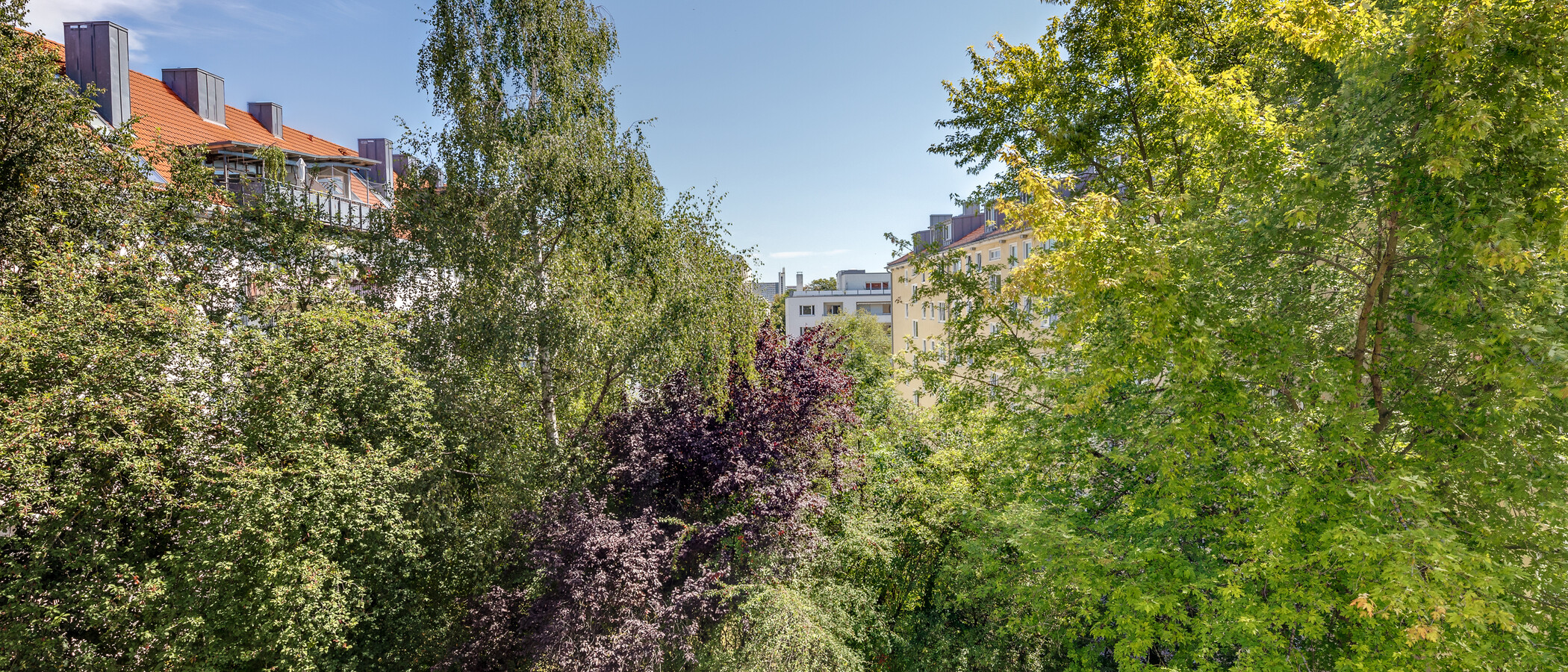 квартира München Schwabing 02 вид из окна 8204