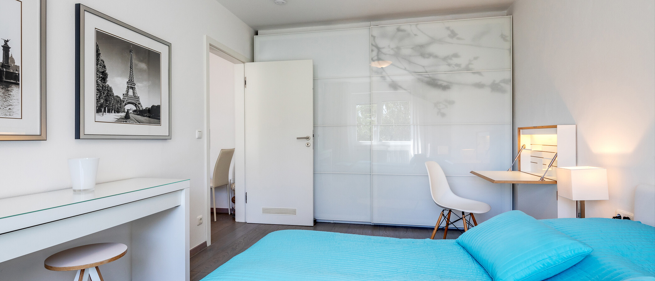 квартира München Schwabing 03 спальная комната 8204