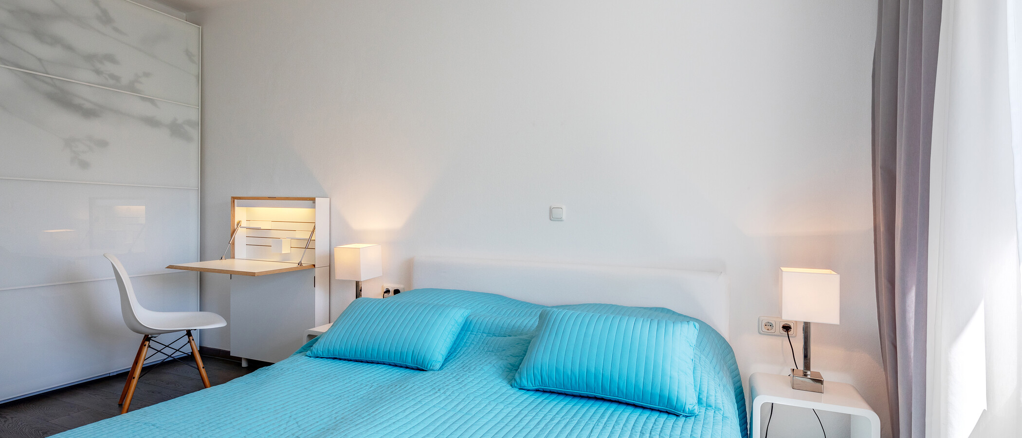 квартира München Schwabing 04 спальная комната 8204