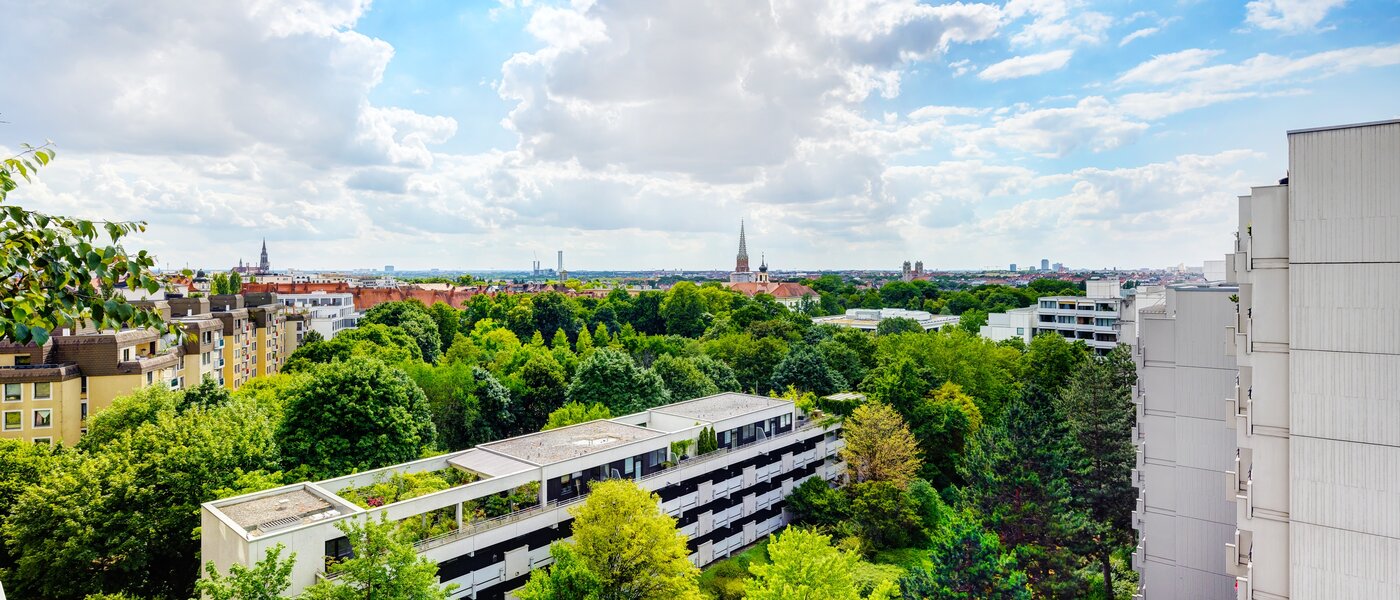 квартира München Haidhausen 01 вид из окна 8225