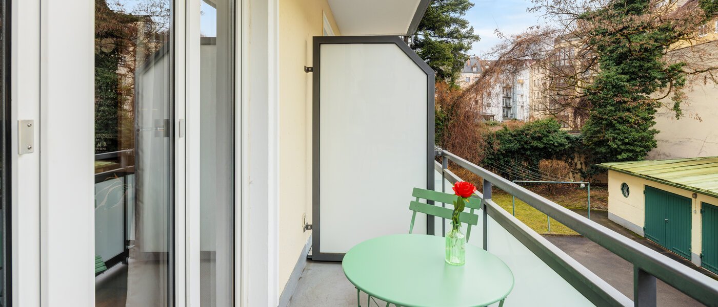 квартира München Maxvorstadt - Universitätsviertel 03 балкон 8243