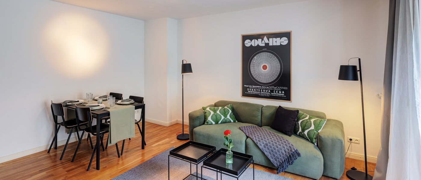 квартира München Maxvorstadt - Universitätsviertel 01 жилое пространство 8243