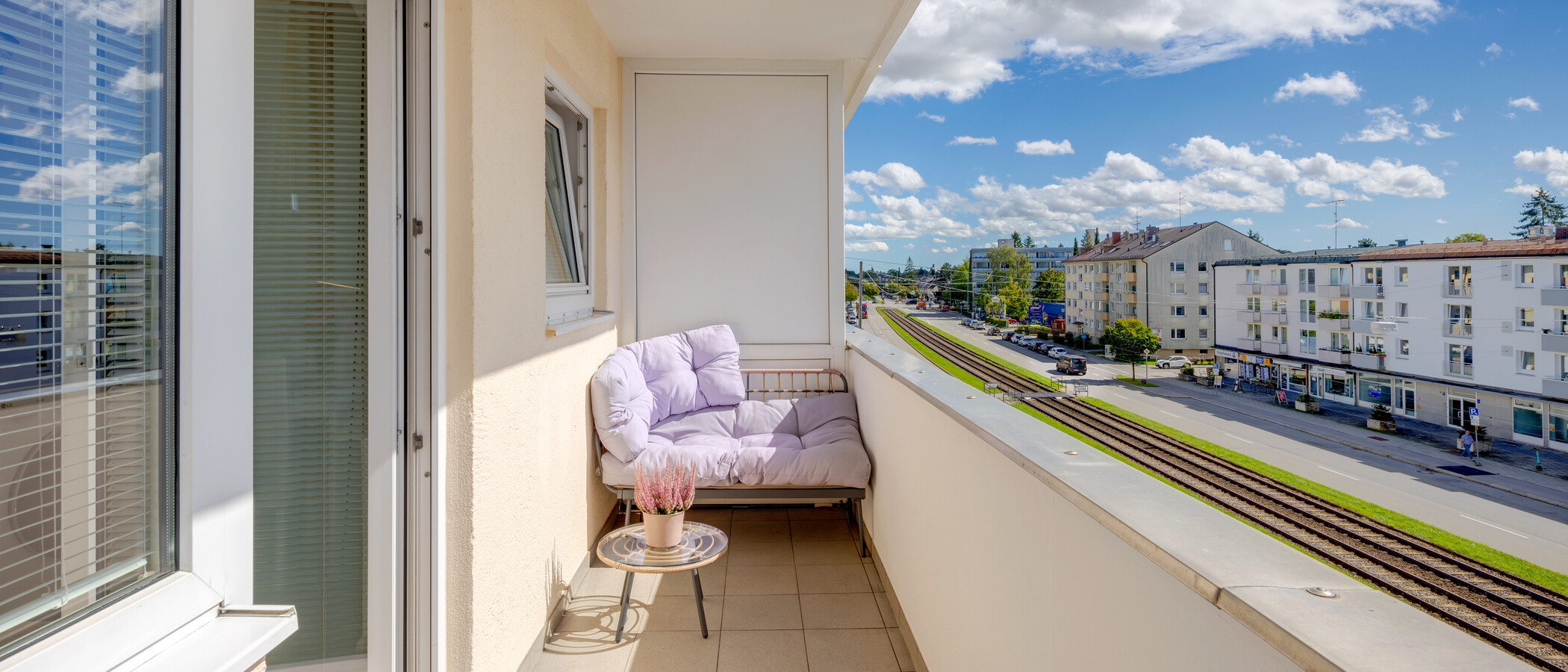 квартира München Berg am Laim 01 балкон 8248