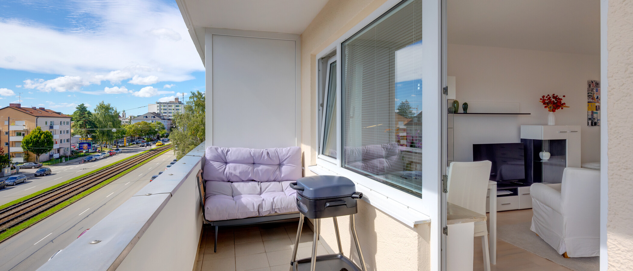 квартира München Berg am Laim 02 балкон 8248