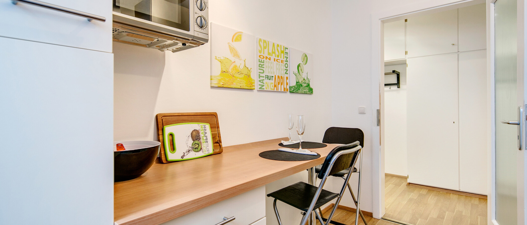 квартира München Lehel 03 кухня 8256