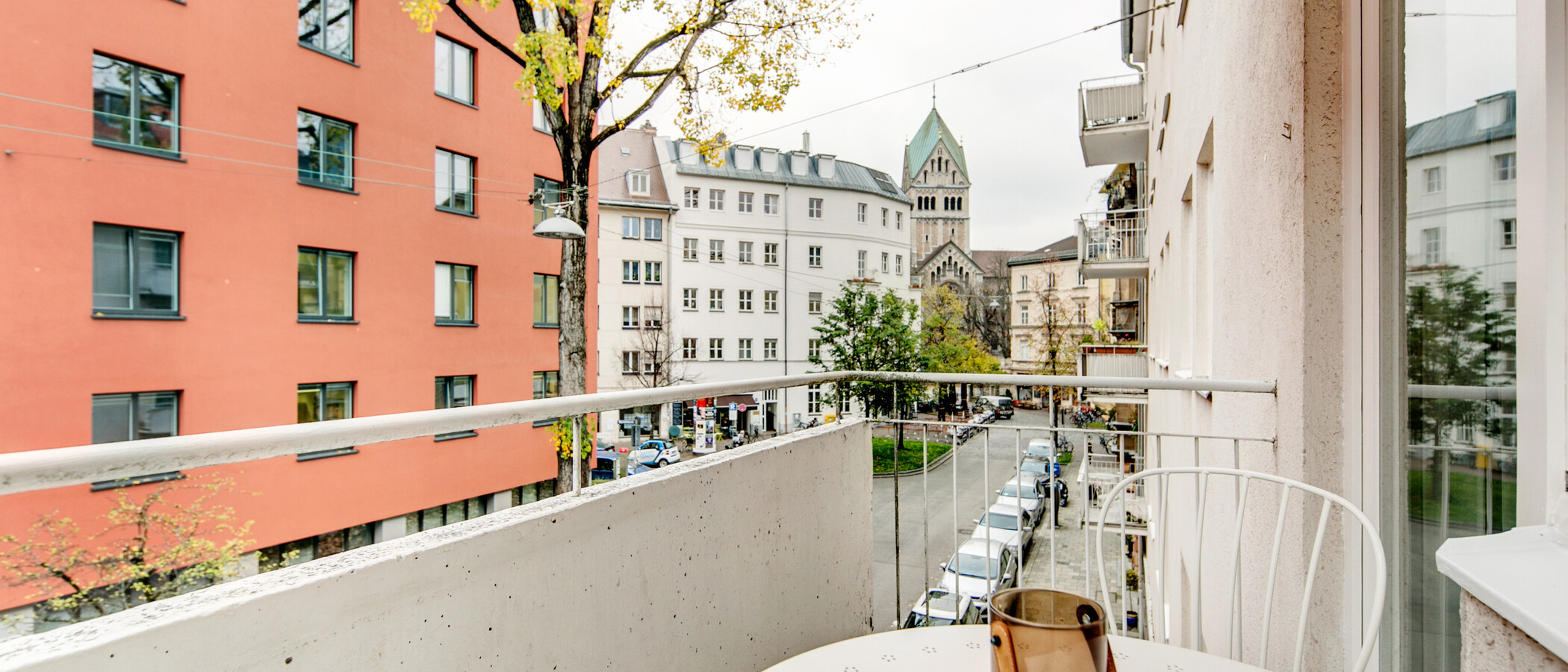 квартира München Lehel 02 балкон 8256