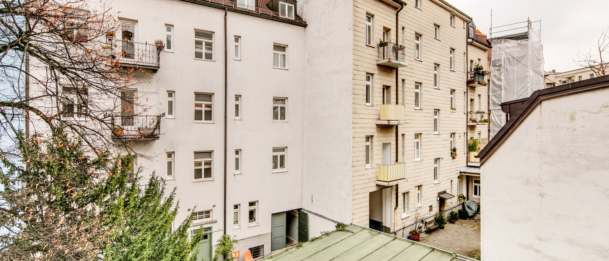 квартира München Lehel 04 вид из окна 8256