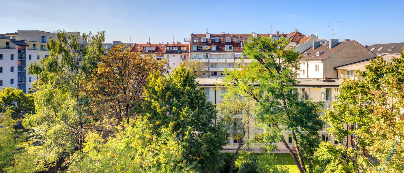 квартира München Maxvorstadt - Universitätsviertel 01 вид из окна 8264