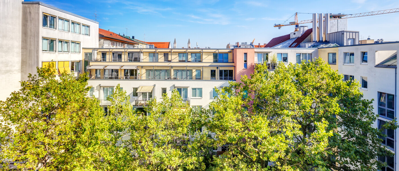 квартира München Maxvorstadt - Universitätsviertel 02 вид из окна 8264