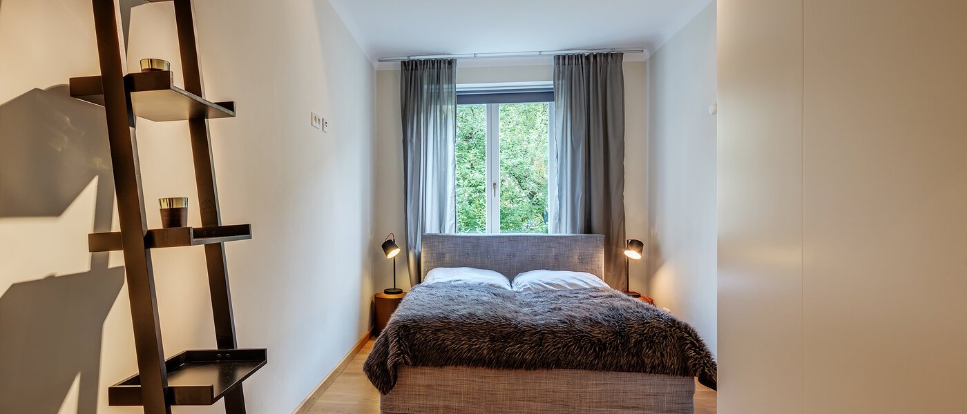 квартира München Schwabing 02 спальная комната 8281